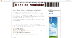 Desktop Screenshot of machinereadable.com